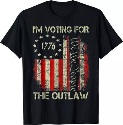 2025/Ich wähle den Geächteten, Gesucht für das Amt des Präsidenten, Trump 2024 Unisex T-Shirt Unisex T-Shirt