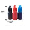 Yinde Hao Light-Sensitive Ink Pad: 10ml Color Ink, 5ml Red Stamp, Free Small Stick Gift