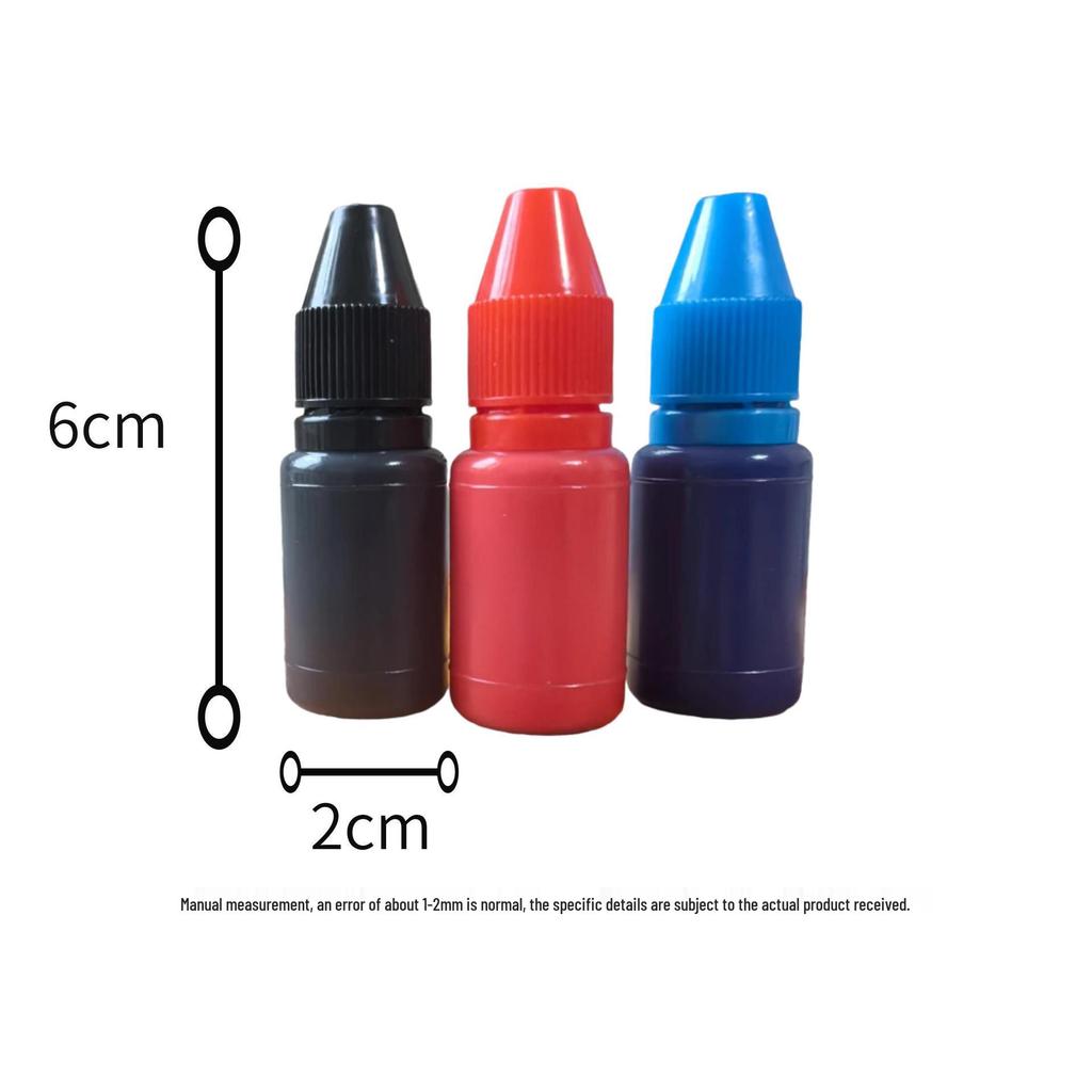 Yinde Hao Light-Sensitive Ink Pad: 10ml Color Ink, 5ml Red Stamp, Free Small Stick Gift