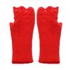 Winter Soft Candy Color Arm Warmers Knitted Gloves Fingerless  Mittens Thick Warm