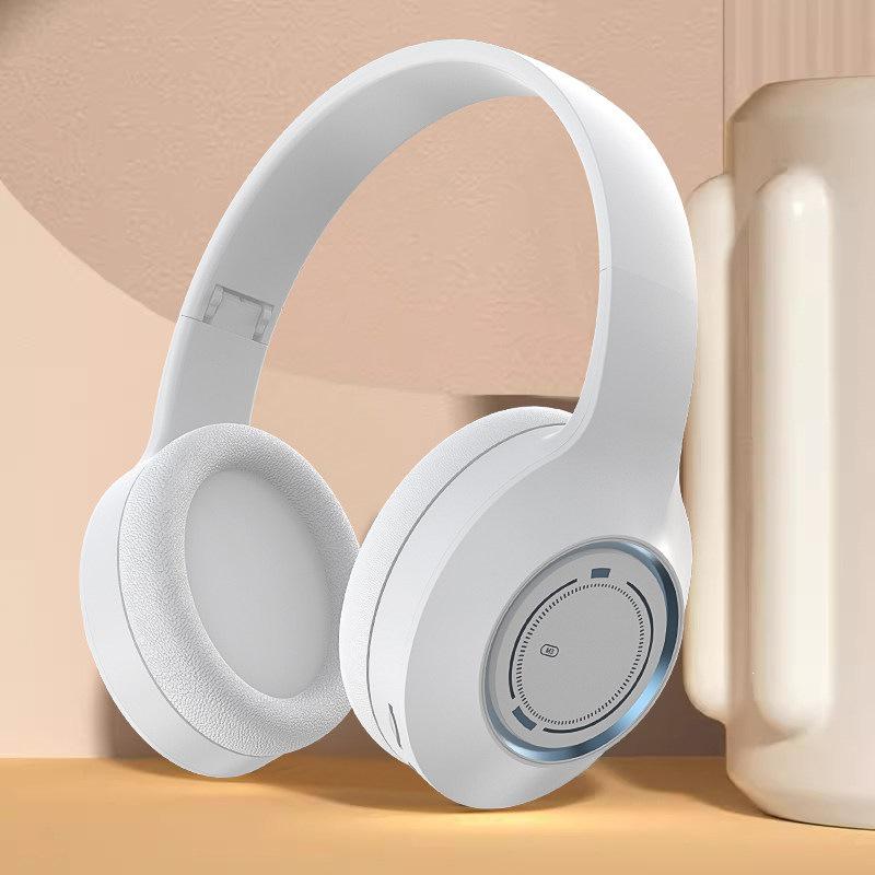Genuine Over-Ear Bluetooth Headphones 2025: Heavy Bass, Noise-Cancelling, Gaming with Mic, Long Battery Life.