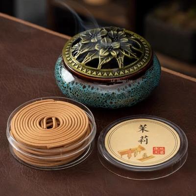 4 Hours Natural Handmade Incense Tray To Purify Indoor Air/soothe The Mind/Cheer The Mood/Meditation Sleep Aid Aromatherapy