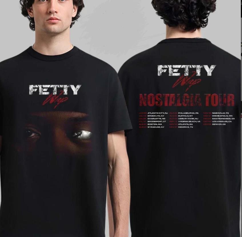 Fetty Wap Nostalgie Tour 2026 Nordamerika Zweiseitiges T-Shirt