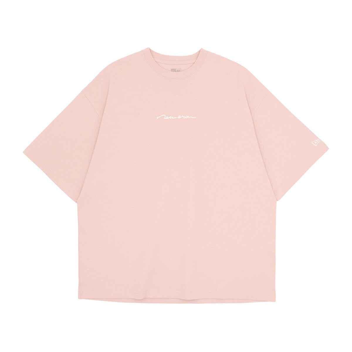 

New Era Футболка оверсайз из хлопка с коротким рукавом 14683882 NER34A8679 Розовый Румяна Персиковый XXL Эксклюзивная одежда ONSPOTZ Оверсайз New Era