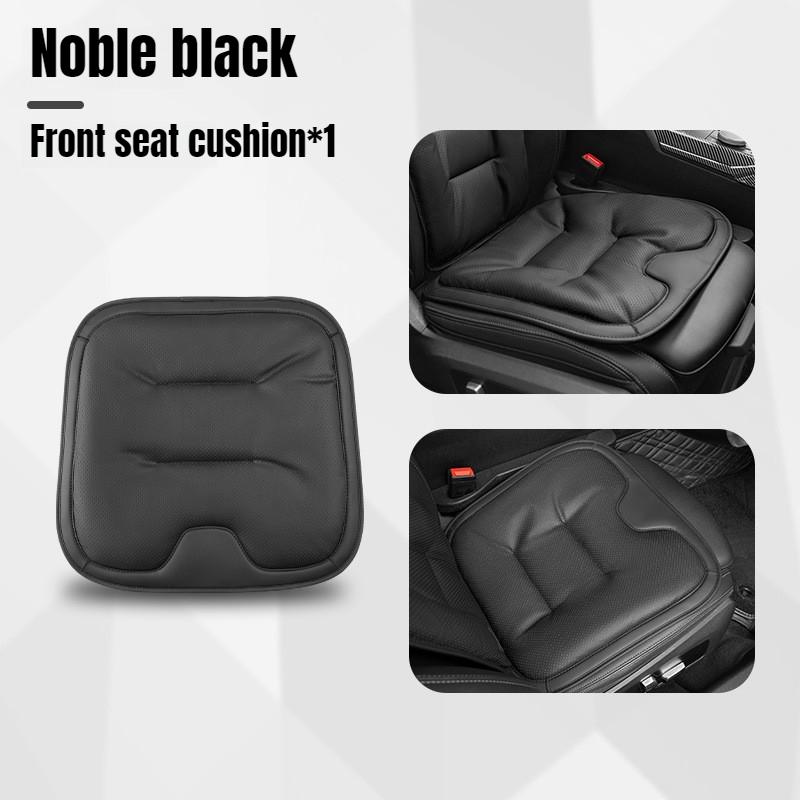 

Non-slip Car Leather Cushion Universal Soft Ventilated Four-season Cushion Cotton Good Breathability Auto Seat Cushion Artificial Leather&Four Seasons