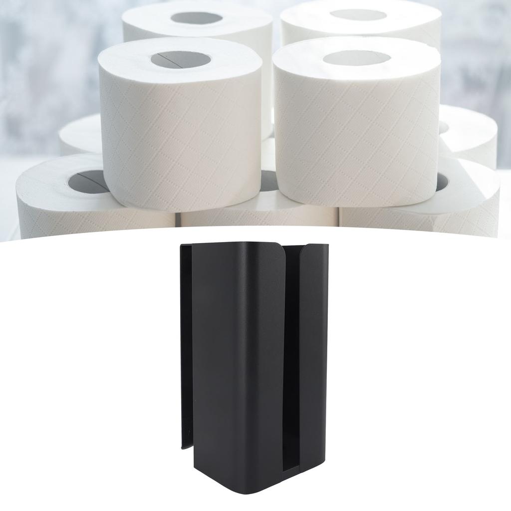 Portasciugamani da Parete Dispenser di Fazzoletti in Acciaio al Carbonio sy Risparmio di Spazio Scatola per Carta Igienica per Bagno Cucina