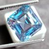 Square Cut Natural Blue Aquamarine 13-15 Ct Beautiful Certified Loose Gemstone