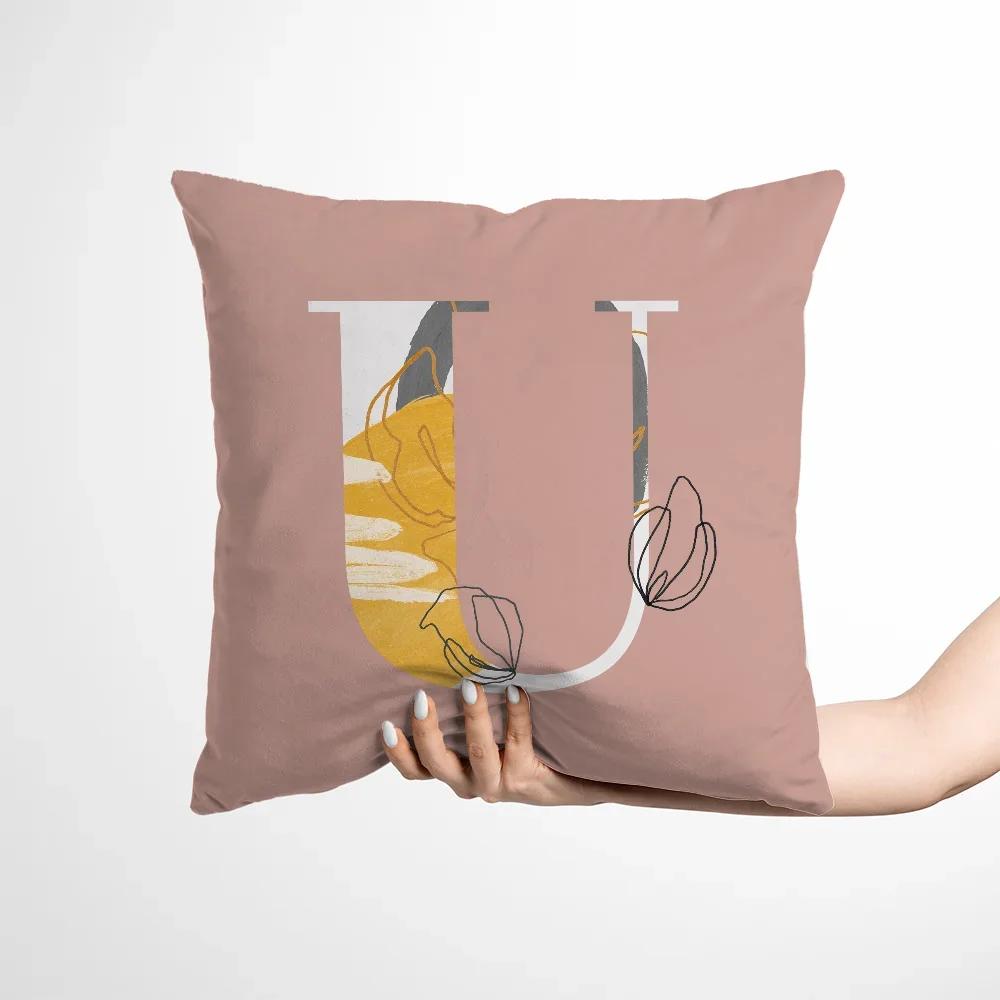 Modern Home Decoration Products English Letters  Cushion Cover X Cushions Covers Pillow Cases Decorative Pillows Sofa