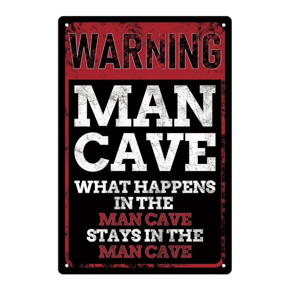 Exclusive Vintage 3D “Beware” Metal Sign - Premium Quality Metal with Eye - Catching 3D Design, Ideal Wall