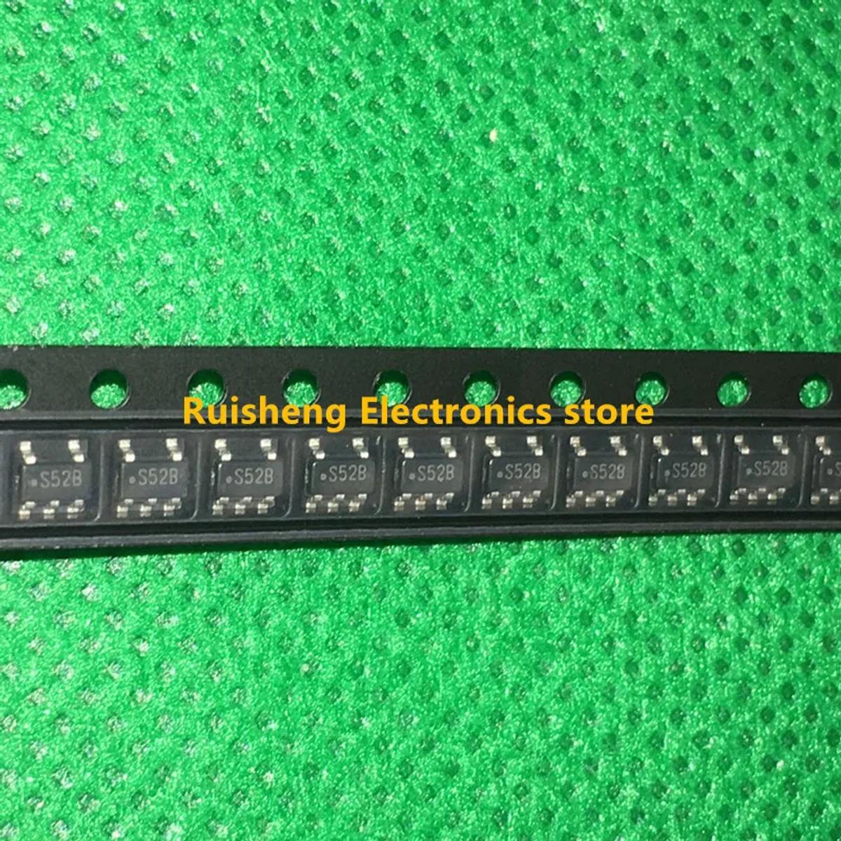 

(50PCS) Lm2733Ymfx/Nopb Lm2733Ymf/Nopb Lm2733Ymfx Lm2733Ymf Sot23-5 Marking Code: S52B New Original Boost Convert