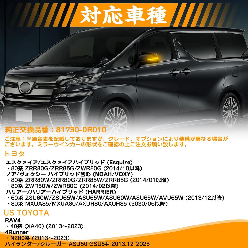 GemPro Esquire 80 Series Noah Voxy Hybrid Harrier 80 Series 60 Series RAV4 40