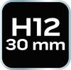 HEX bit 12 x 30 mm, S2 x 2 pcs.
