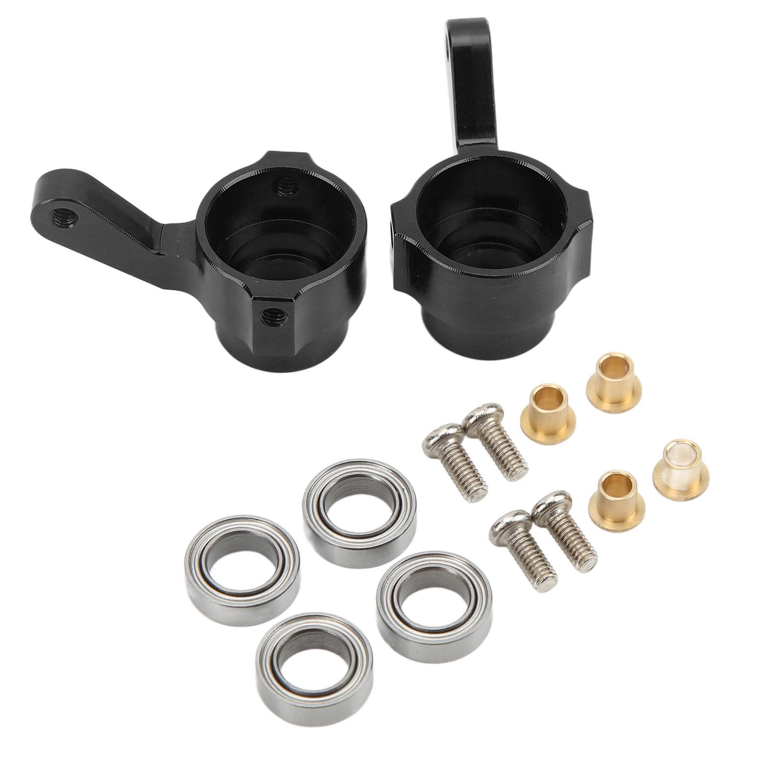 

2 шт. RC Алюмінієва рульова чашка Універсальні поворотні кулаки для WPL B14 1 16 RC Автомобіль Модернізовані частиниЧорний