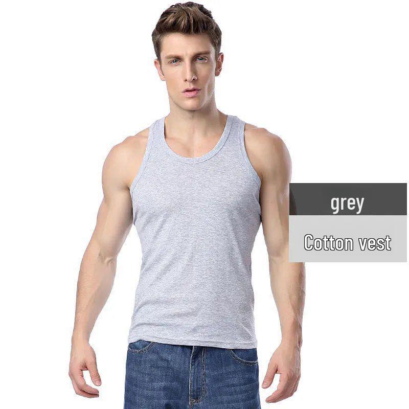 100 Einfarbige Herren Slim Fit Sommerwesten - Elastische Passform für alle Altersgruppen, Ideal für Sport und Fitness