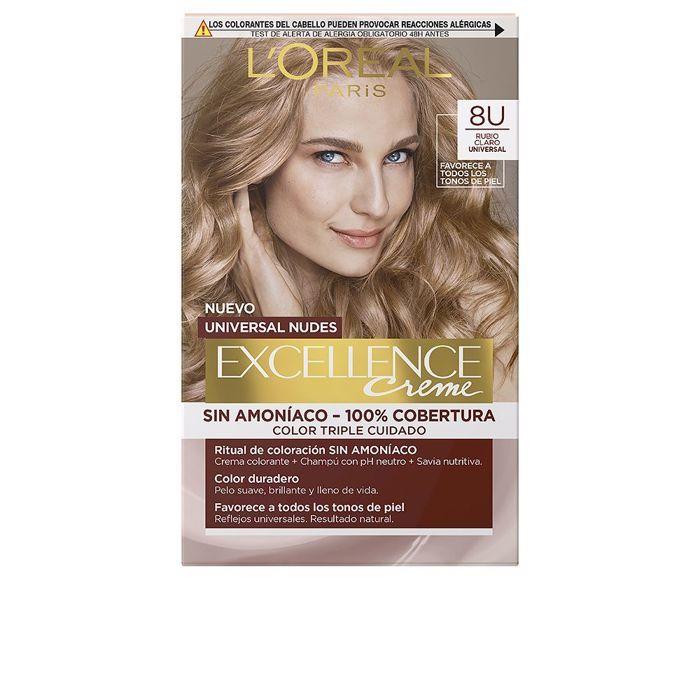 Teinture EXCELLENCE NUDES #8u-blond clair 5 u