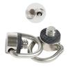 Stainless Steel D Rings Screws 1/4" 20 for Digital Camera Tripods and Quick Release Plate Use
