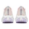 Li Ning Wuyue Cushioning Slip Resistant Abrasion Resistant Breathable Low top Casual Running Shoes Women's White Pink ARST004-1