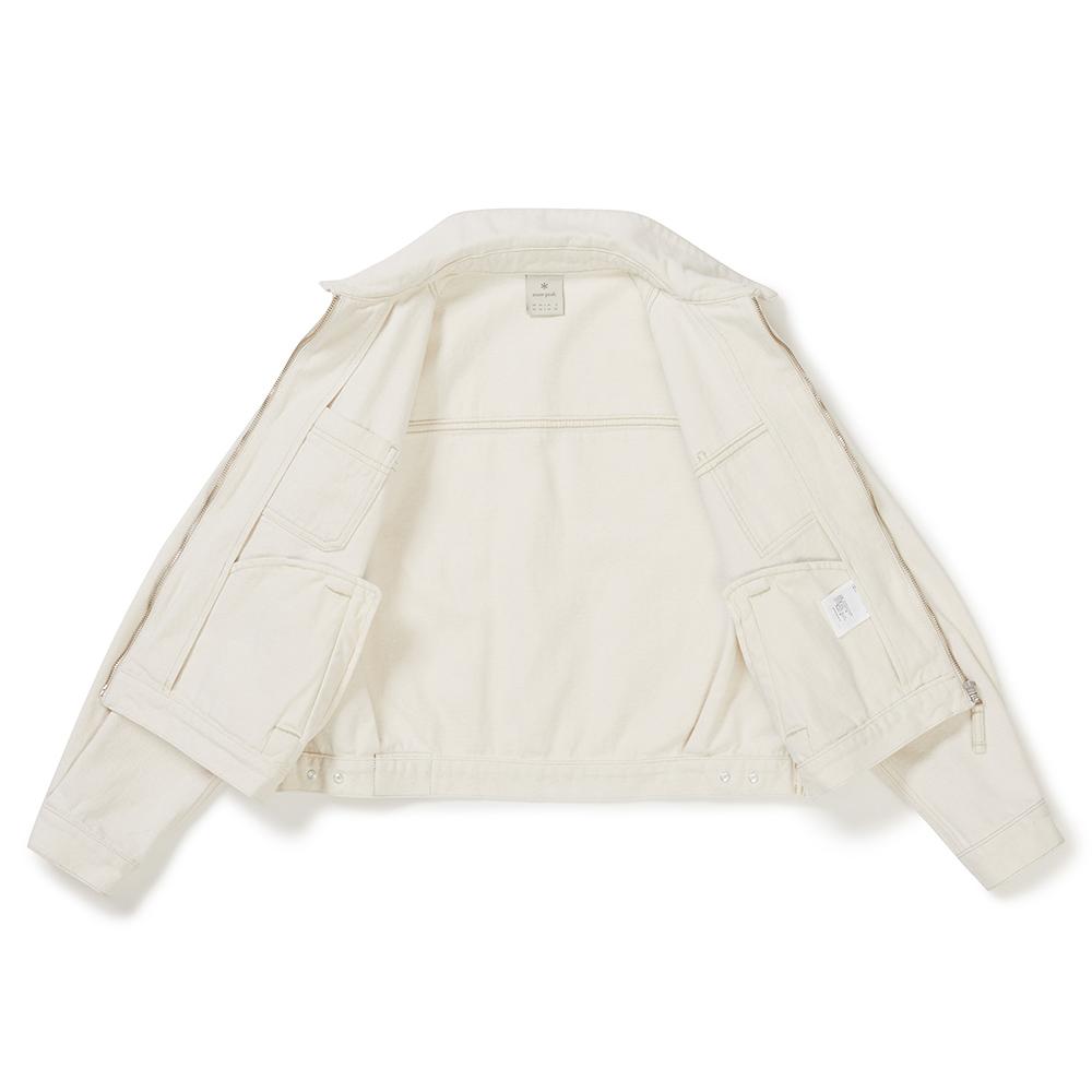 SNOWPEAK Denim Women's Jacket Ivory (S25ZWFJK77)