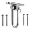 Hanging Brackets Hammock Chair Hooks 360 Rotating Swing Fixed Plate Swing Hangers Set  Concrete