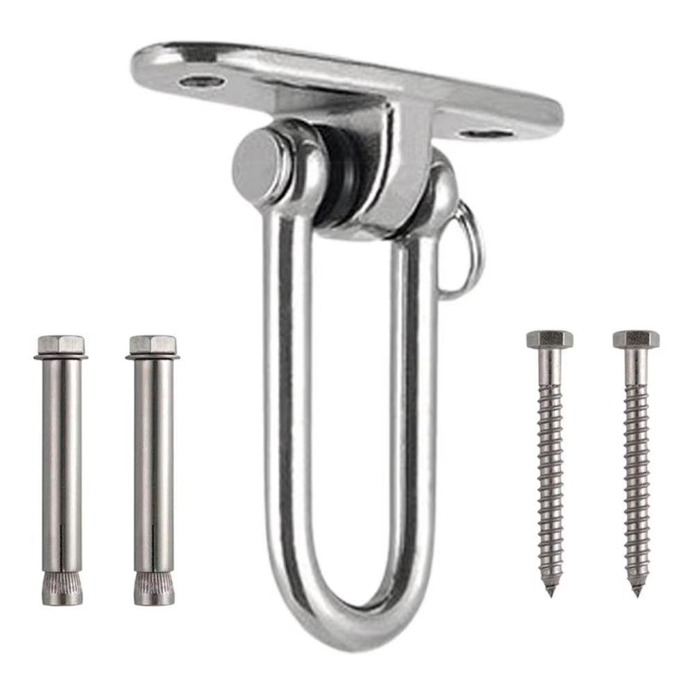 Hanging Brackets Hammock Chair Hooks 360 Rotating Swing Fixed Plate Swing Hangers Set  Concrete