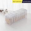 Mesh Storage Box with Divided Compartments for Underwear and Socks