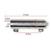 2''x13” / 3''x10” Radiator Coolant Overflow Puke Tank Universal Polished Stainless Steel Radiator Coolant Overflow Tank