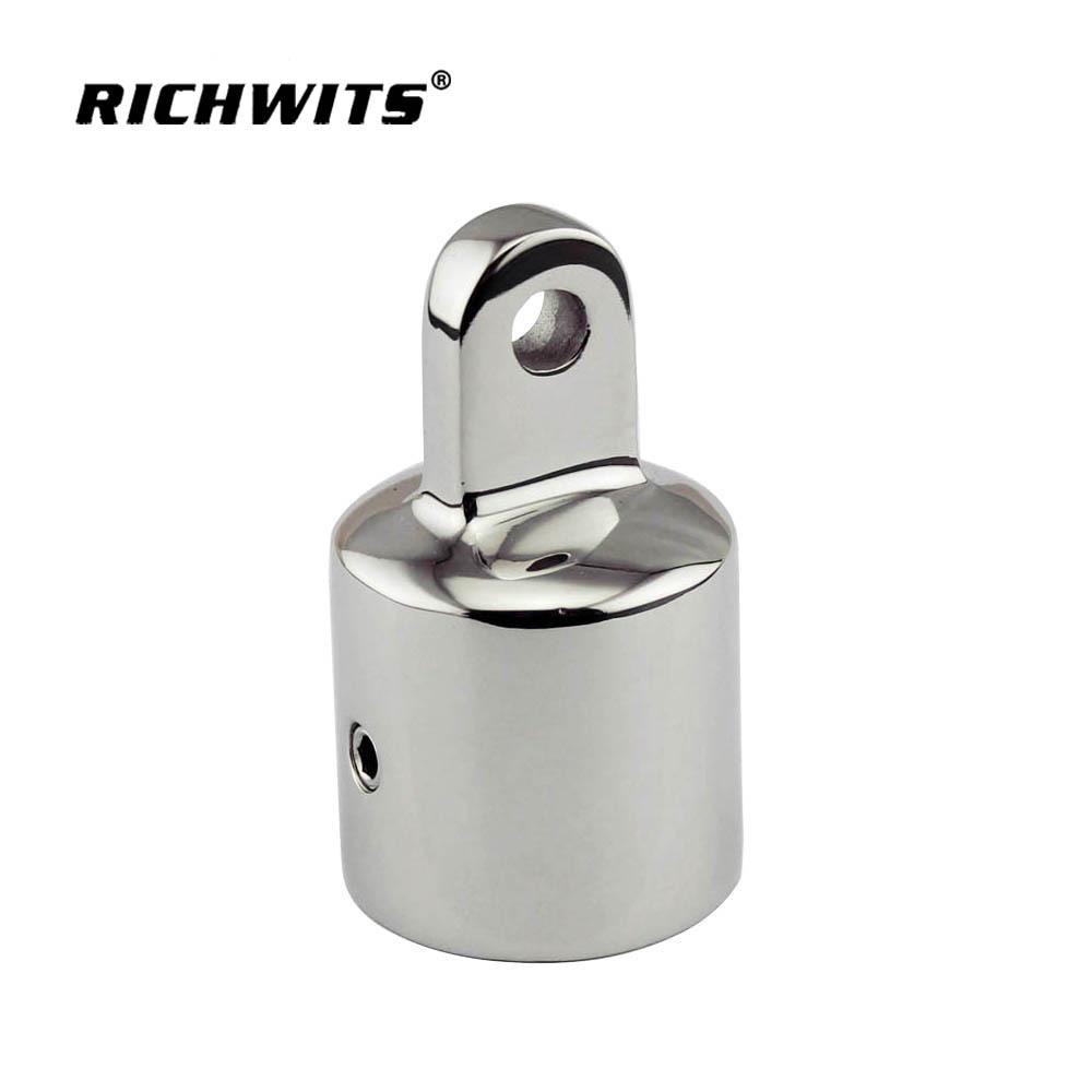 Marine Stainless Steel Sliding Cap Connector for Sunshade Canopy