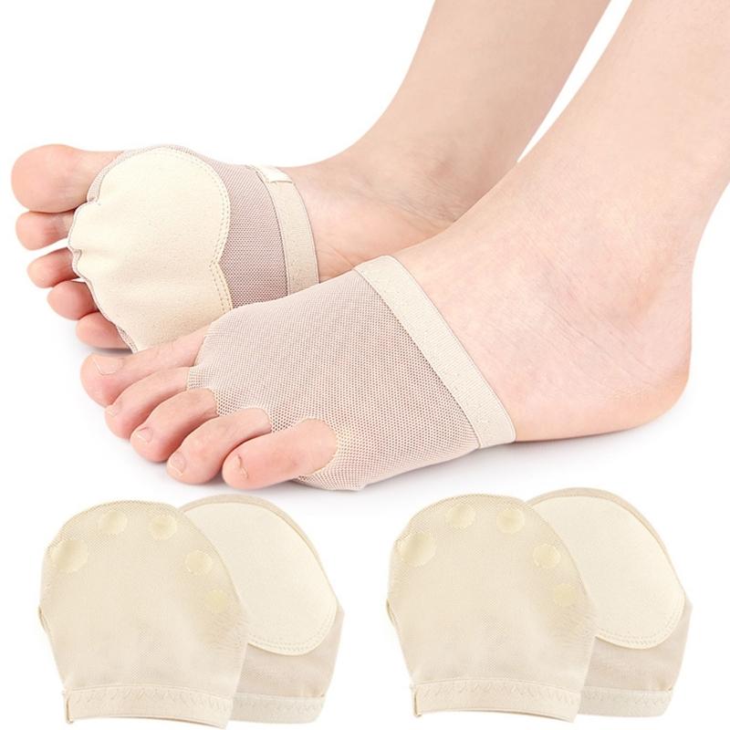 Five Toe Forefoot Pad for Women High Heel Half Insoles Foot Care Absorbs Shock Sock Toe Pad Massaging Toe Pad