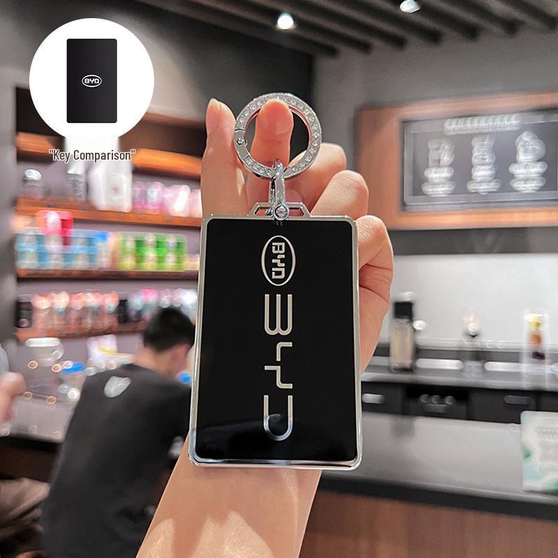 BYD Car Key Case for Han EV, Tang, Dmi, Song Pro, Qin Plus, Dolphin, Yuan, Seal N FC Shell Buckle