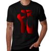 Red Pointe Shoes Tshirt Plus Size Solid Color Tshirt