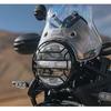 Black "Headlight Grill For Royal Enfield New Himalayan 450"