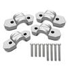 For Motorcycle Accessories R1300GS R 1300 GS R1300 GSNew Silver Handlebar Riser Handle Bar Heighten Mounting Kit R1300gs
