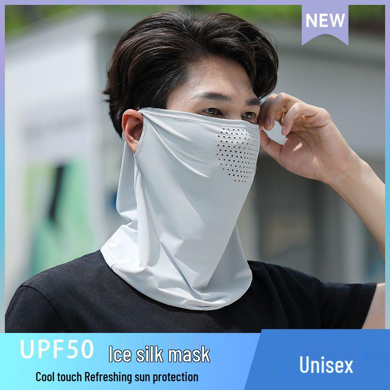 

UPF 50+ Breathable Summer Face & Neck Protection Mask for Outdoor Cycling