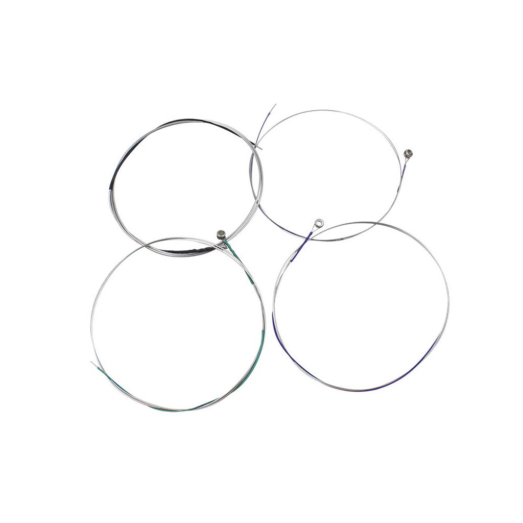 4 String Cello String Sets, Medium Scale Medium Tension Steel Core Warm Tone Economical and Durable for Student Strings