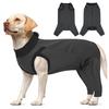 Dog Post Op Suit Comfy Female Male Dogs Spay Neuter Suit Wound Protector, Hind Leg Dog Recovery Surgery Sleeve Pet Medical Shirt