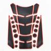 3D Motorcycle Fuel Tank Stickers Universal Fish Bone Decals Protector Pad High Quality Car Decoration Modification Accessories