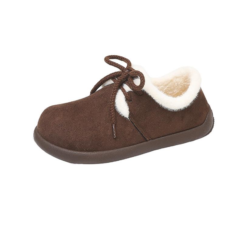 Хлопковая обувь Birkenstock женская 2025 новая зимняя для беременных теплая свободная мягкая пушистые зимние сапоги 35