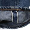 Levi's 70s Red Selvedge 66 Early Small E Vintage Button Back 6 Denim Pants Women Used
