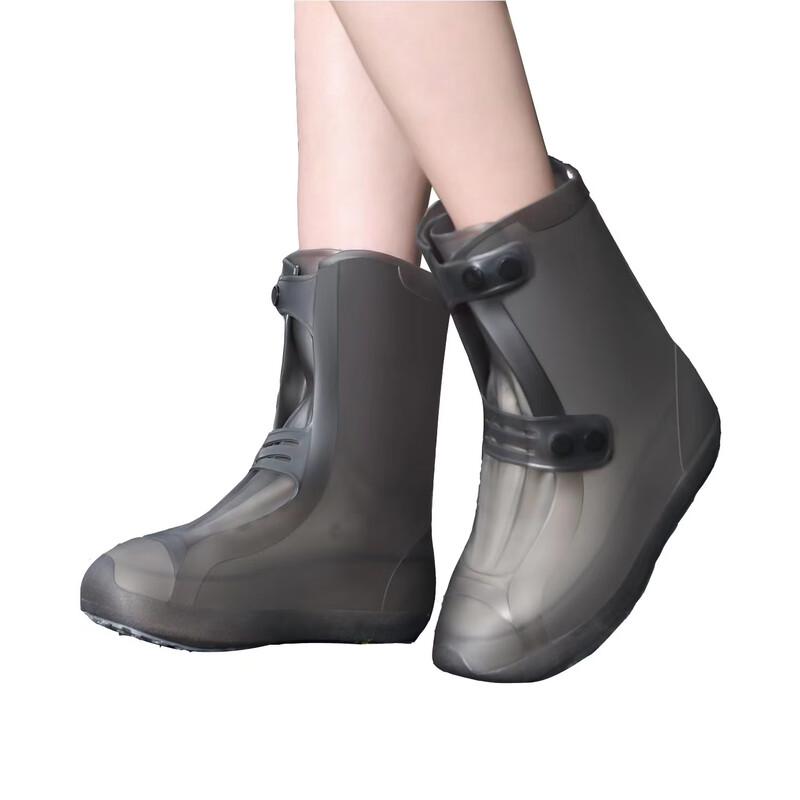 Liyu Unisex Waterproof Non-Slip Reusable Rain Shoe Covers