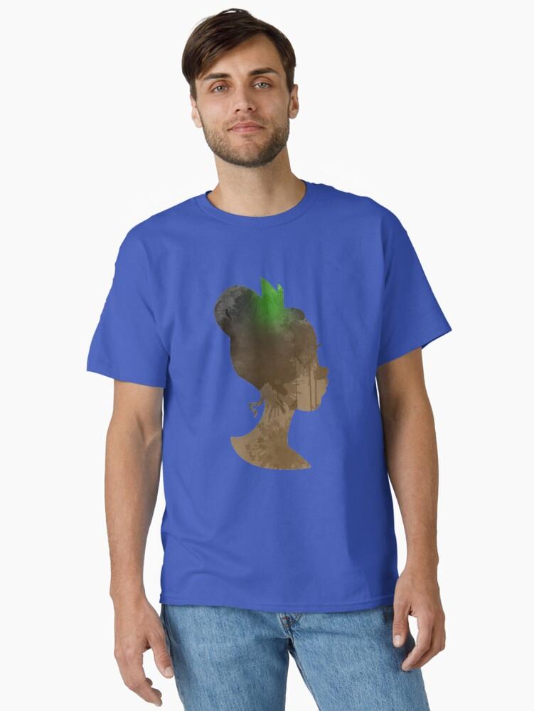 The Princess and the Frog Princess Inspired Silhouette Classic T-Shirt