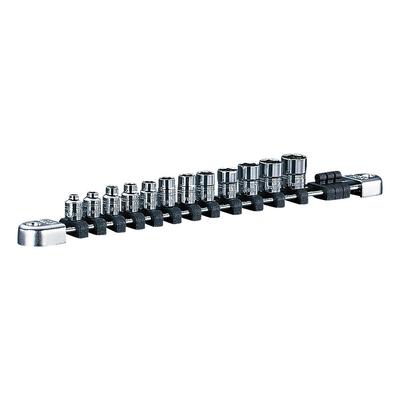 Kyoto Machinery Tools Nepros Conjunto de 12 soquetes NTB212A (KTC) 6,3 mm (1/4 de polegada)