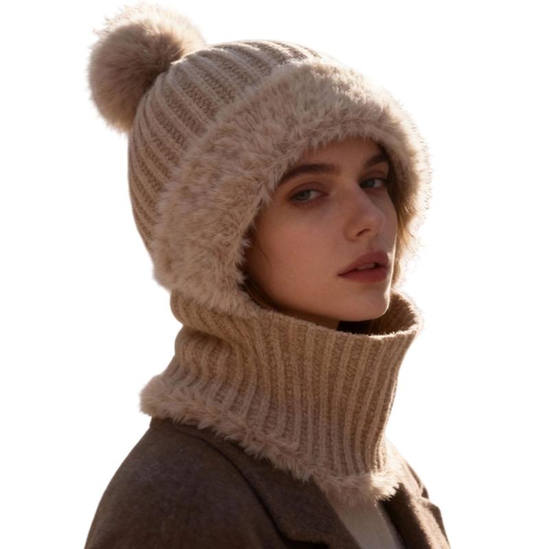 Balaclava Warm Hat Trapper Hat Stylish Cap Warm Hat Ushanka Hat for Outdoor Winter Mask for Skiing Camping Hiking