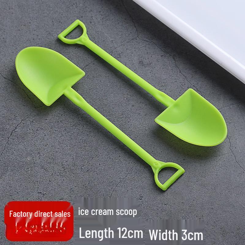 

Disposable Shovel Design Corn Starch Dessert Spoons