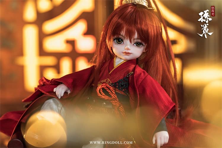 Ringdoll Sonsaku 1/6 Skala Harts, Tyg och Glas 30cm Kulledad Docka [BJD]