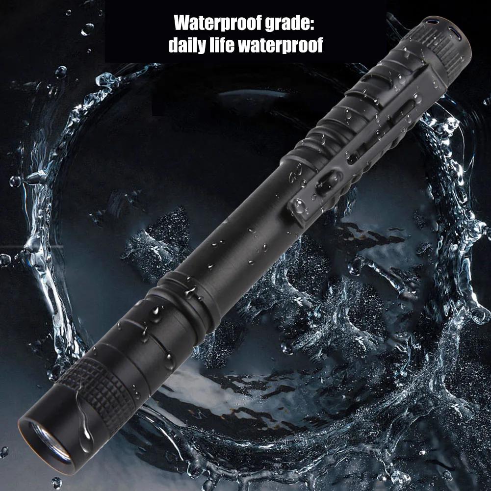 UV Flashlight LED Ultraviolet Torch Blacklight Zoomable Mini Ultra Violet Lights 395 Inspection Lamp Pet Urine Stain Detector