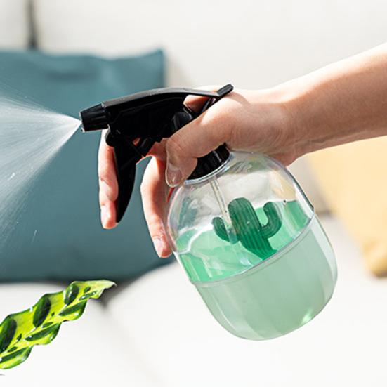 500 ml Sprühflasche, rotierende Düse, große Kapazität, aus Kunststoff, auslaufsicher, Bewässerungspflanze, Spray für Zuhause