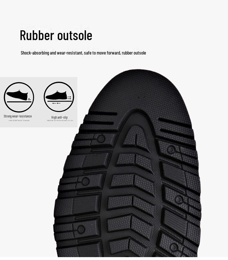 Pánské vysoké kožené martensky: Měkké, Pohodlné, Módní, Se zipem na boku, Nazouvací Neformální Kožené Boty