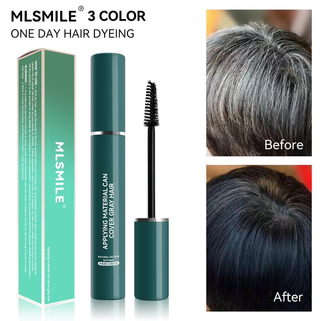 Hair Dying Stick Long Lasting Fast Staining Washable High Saturation Cover White Hair Non-toxic Not Greasy Disposable Hair Dye