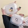 Genshin Impact klee Qiqi xiao Case for Apple Airpods 2 1 Earphone Cases With Hook For Airpod Pro 3 Pro2 Clear Protective Covers