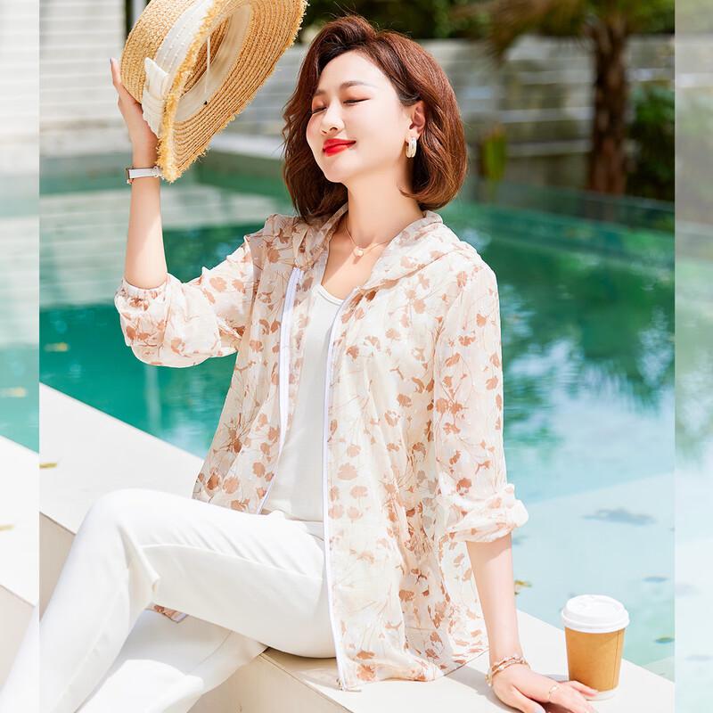 

Женская летняя легкая куртка с капюшоном Baolianduo 4XL